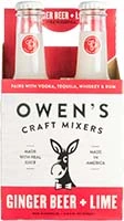 Owen's Craft Ginger Lime Mixer 4pk Is Out Of Stock