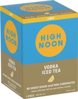 High Noon Lemon Vodka Soda