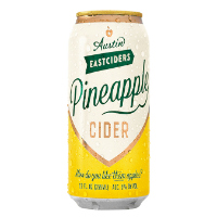 Austin Eastciders Pineapple Cider Cans