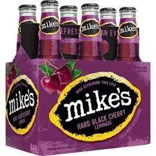 Mikes Blk Cherry 6pk 12oz Btl