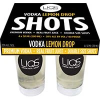 Liqs Lemon Drop 4 Pk 50ml