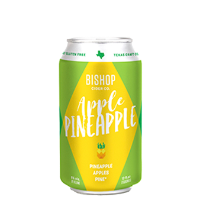 Bishop Cider Apple Pineapple Cans