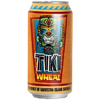 Galveston Island Tiki Wheat Cans