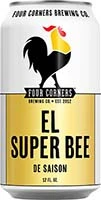 Four Corners El Super Bee Saison Farmhouse Ale Craft Beer