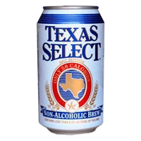 Texas Select Non-alcoholic Beer Cans