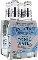 Fever Tree Light Tonic Water 4 Pk Btls