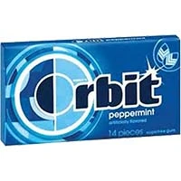 Wrigleys Orbit Gum Peppermint Sugarfree