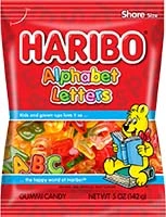 Haribo Alphabet Letters