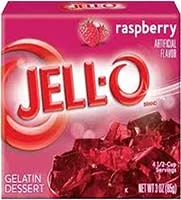 Jell-o Raspberry Gelatin