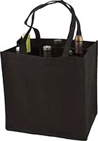 6 Wine Bottle Holder Tote Non Woven