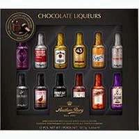 Anthon Berg Liqueur Bottles 12 Pc Box