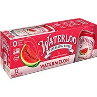 Waterloo Sparkling Water Watermelon 12 Pack 12oz