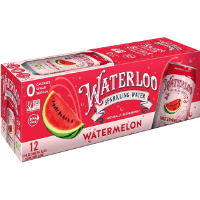 Waterloo Sparkling Water Watermelon 12 Pack 12oz