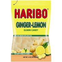 Haribo Gummi Candy Ginger-lemon