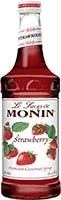 Monin Strawberry Syrup