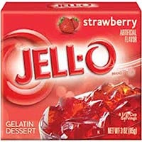 Jell-o Strawberry Gelatin