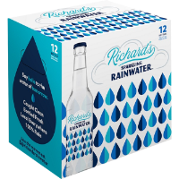 Richards Rainwater Sparkling 12 Pack 12oz
