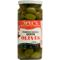 Specs Olives Queen Pimiento Stuffed 10 Oz