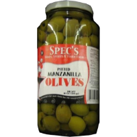 Specs Olives Manzanilla Pitted 18 Oz