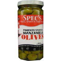 Specs Olives Manzanilla Pimiento Stuffed 5 Oz