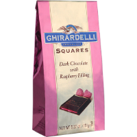 Ghirardelli Squares Dark W/raspberry