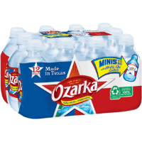 Ozarka Water Spring 8 Ounce Bottle 12 Pack