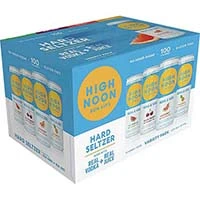 High Noon Vodka Hard Seltzer Mixed Pack 12 Single Serve 355ml Cans