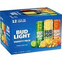 Bud Lt Peels Variety 12pk Can