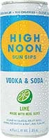 High Noon Lime Vodka Hard Seltzer