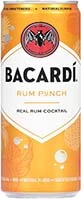 Bacardi Rtd Rum Punch 4pk