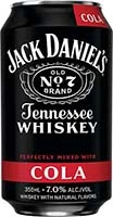 Jack Daniel's Whiskey & Cola Can Cocktail 