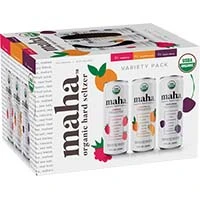 Maha Organic Hard Seltzer Variety Pack Can