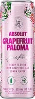 Absolut Rtd Grapefruit Paloma 4pk