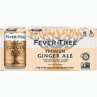 Fever Tree Ginger Ale 150ml 8 Pk