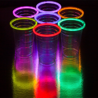 Pong Star Glow Cups 16 Oz 20 Ct