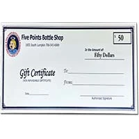 Gift Certificate $50