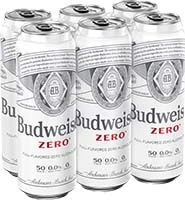 Budweiser Zero Non Alc 6pk 12oz Can