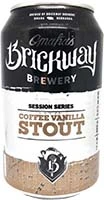 Brickway Coffee Vanilla Stout 6 Cn