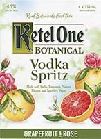 Ketel One Cktl Grape Rose 4pk