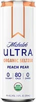 Michelob Ultra Peach Pear Organic Seltzer