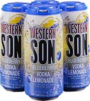 Western Son Blueberry Lemonade Ready To Serve Cocktail