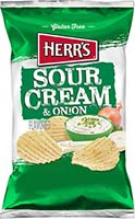 Herrs Sour Cream & Onion Chips 2.75oz