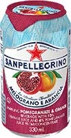 San Pellegrinio Pome /orange Cans