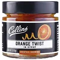 Collins Orange Twist In Syrup