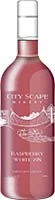 City Scape Raspberry White Zin