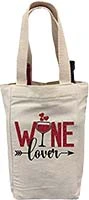 Assorted Chevron 2-bottle Wine Bag