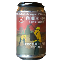 Woods Boss Brewing Co. Foothill Fire Red Ale