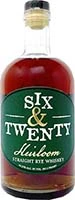 Six & Twenty Heirloom Rye 750