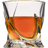 True Brands Bourbon Glass