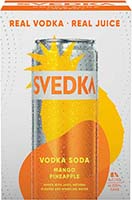 Svedka Rtd Mango Pineapple Vodka Soda 4pk Is Out Of Stock